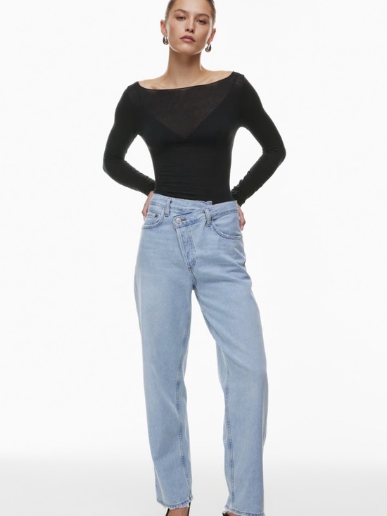 Aritzia Denim - Aritzia AGOLDE Criss Cross Jeans – Size 25 (Fits Like 27/28)